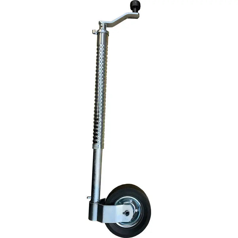 Gwaza Jockey Wheel Ribbed no Clamp 48mm N.W.L 500kg