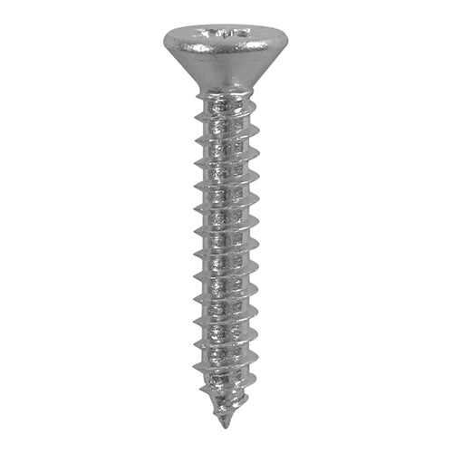 S/Tapping Screw PZ2 CSK A2 SS - 3.9 x 9.5 | Box of 200