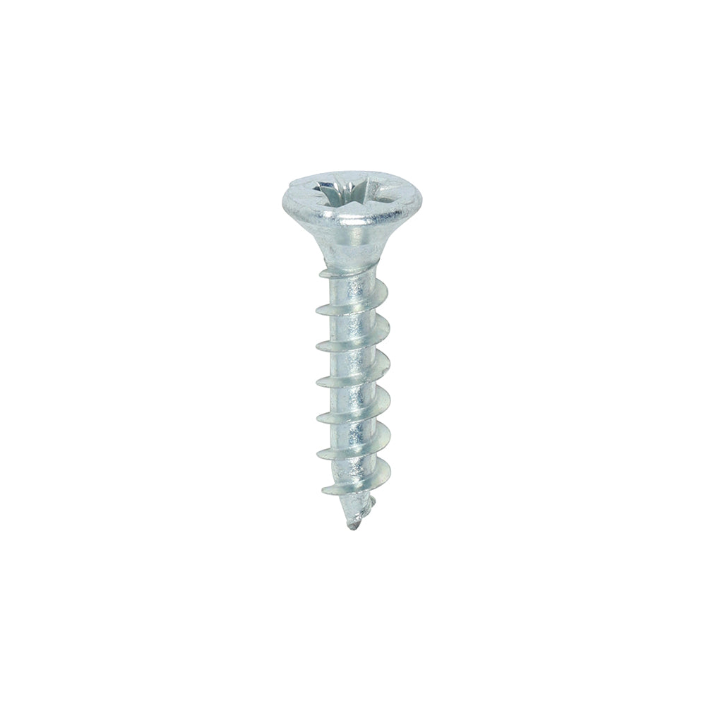 Solo Woodscrew PZ2 CSK Zinc - 4.0 x 20 | Box of 200