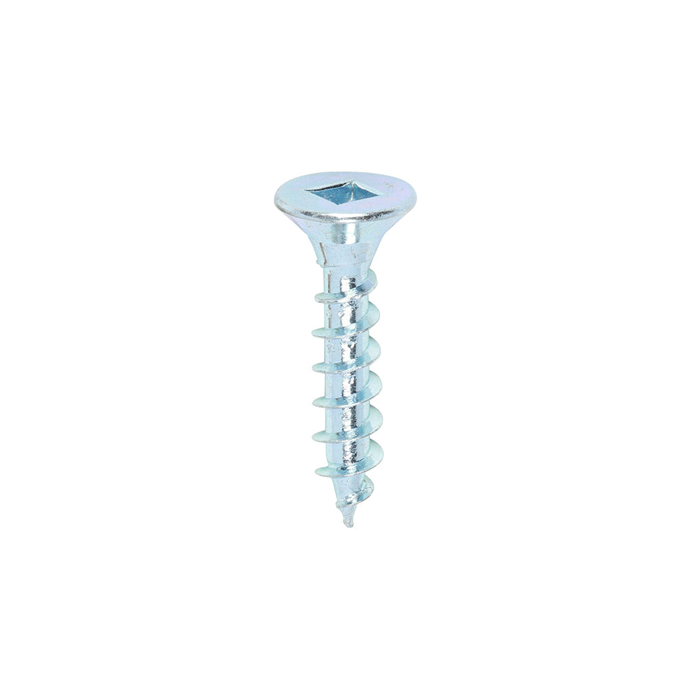Solo Woodscrew SQ2 CSK Zinc - 4.0 x 20 | Box of 200
