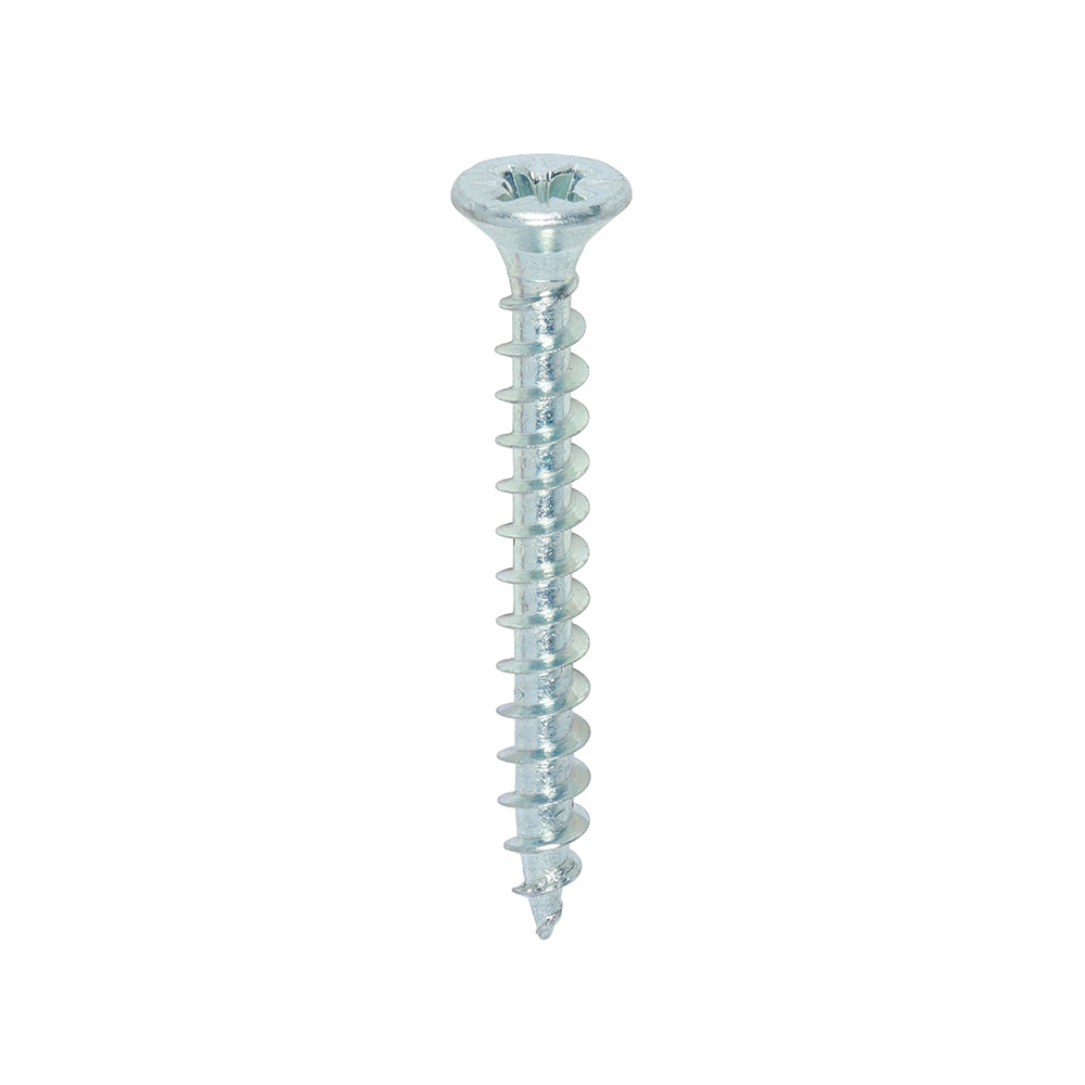 Solo Woodscrew PZ2 CSK Zinc - 4.0 x 35 | Box of 200