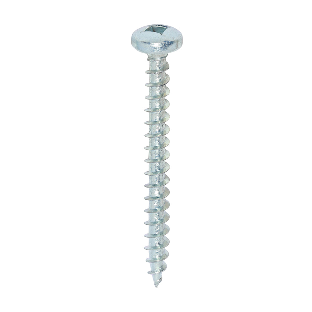 Solo Woodscrew SQ2 PAN Zinc - 4.0 x 40 | Box of 200