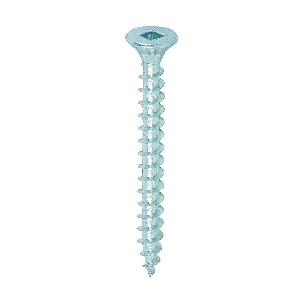 Solo Woodscrew SQ2 CSK Zinc - 4.0 x 40 | Box of 200