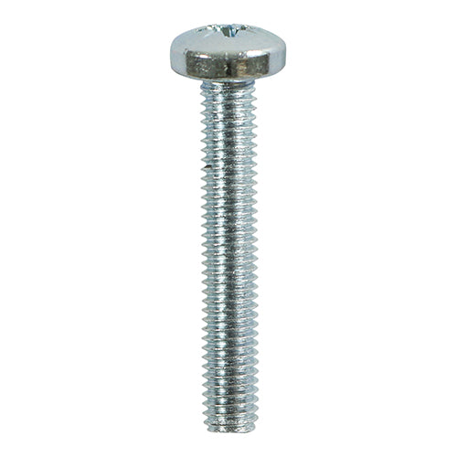 Machine Screw PZ2 PAN Zinc - M4 x 12 | Box of 100