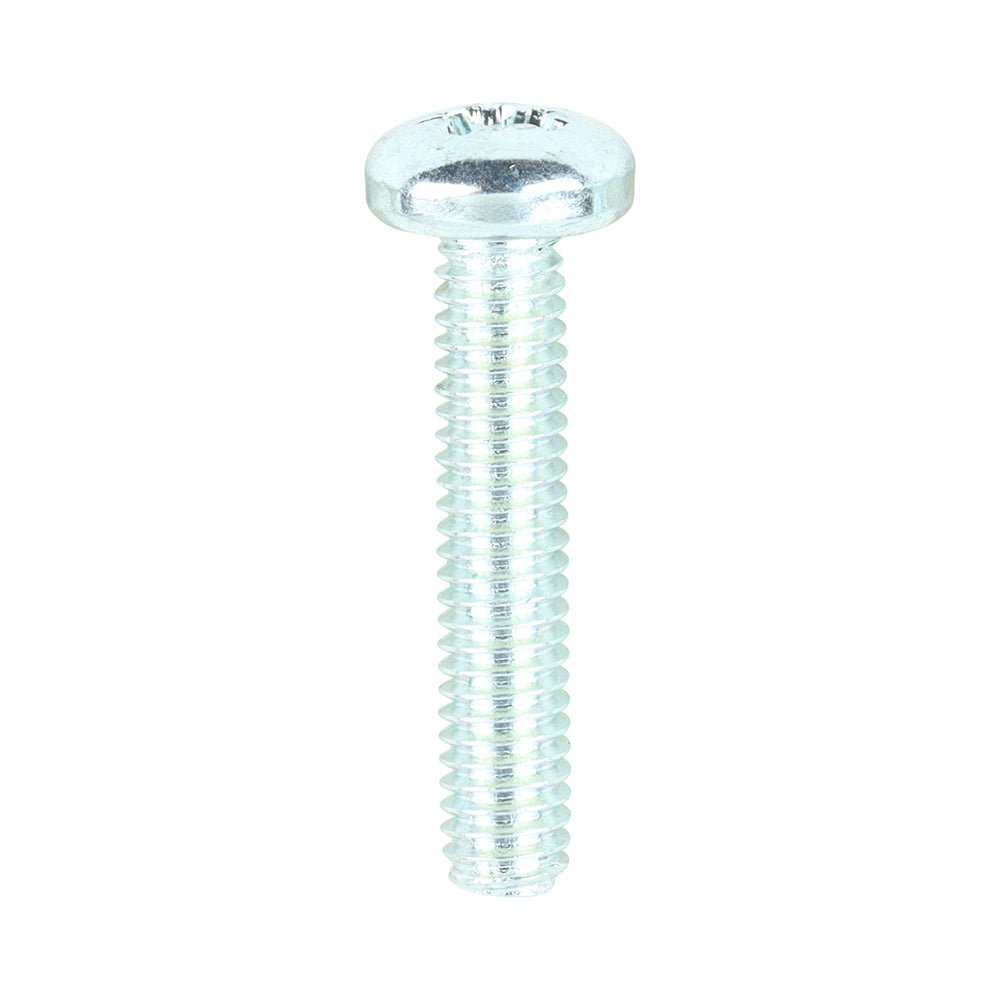 Machine Screw PZ2 PAN Zinc - M4 x 20 | Box of 100