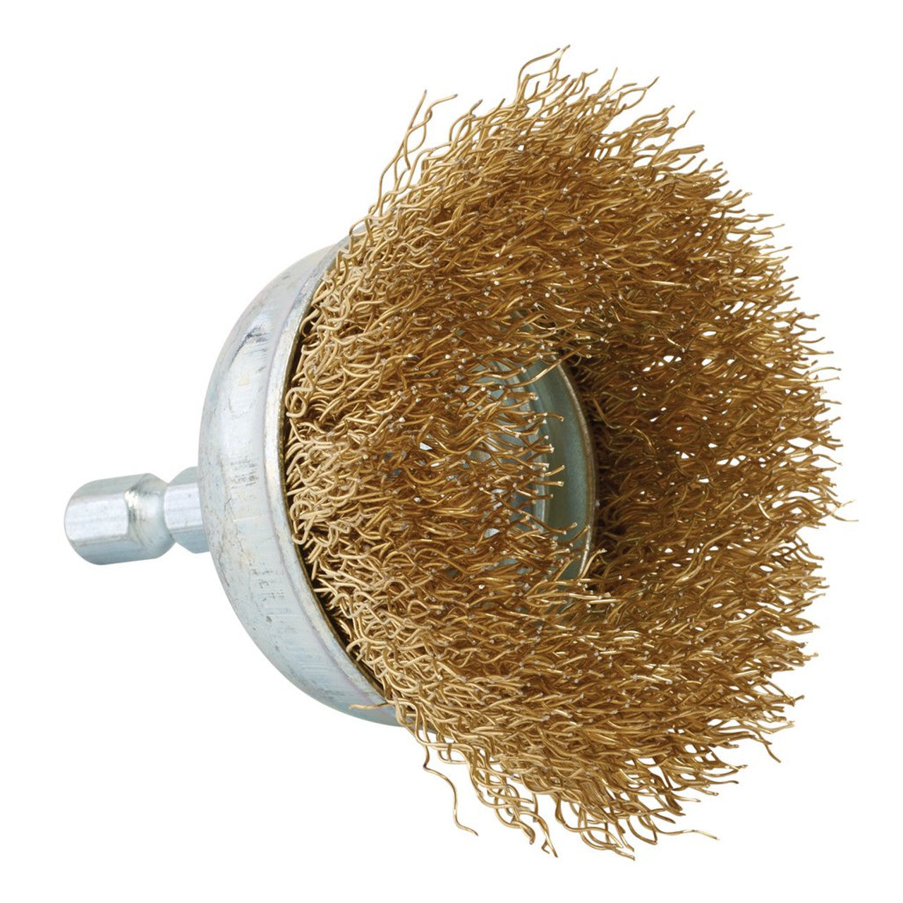 Draper Brassed Steel Crimped Wire Cup Brush, 50mm Draper Tools