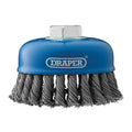 Draper Steel Twist-Knot Wire Cup Brush, 100mm, M14 Draper Tools