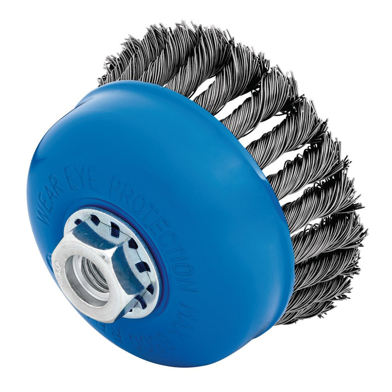 Draper Steel Twist-Knot Wire Cup Brush, 100mm, M14 Draper Tools