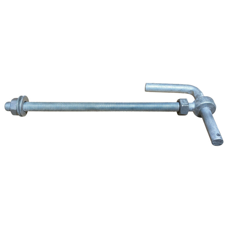 Lock Through Hook 15" (375mm) 3/4" (19mm) Galv