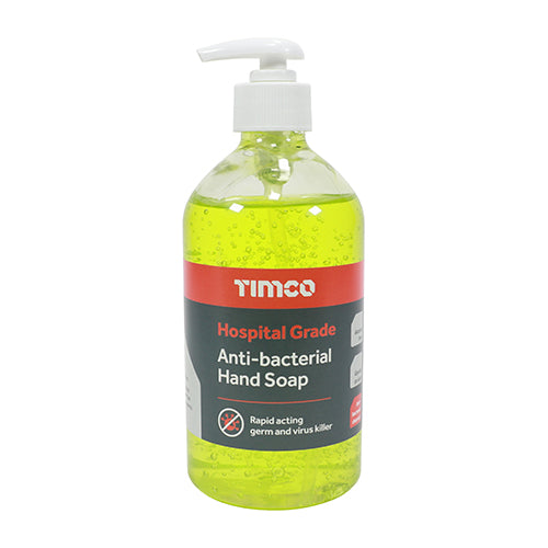 Hospital Anti-Bac Hand Soap - 500ml | Pump Bottle