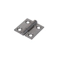 Butt Hinge Fixed Pin SELF COL. - 25 x 25 | Plain Bag of 2