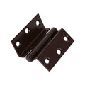 Stormproof Hinge BROWN - 63 x 58 | Plain Bag of 2