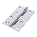 Narrow Butt Hinge U/C ZINC - 100 x 58 | Plain Bag of 2