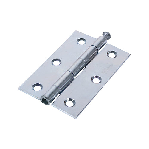 Butt Hinge Loose Pin ZINC - 90 x 60 | Plain Bag of 2