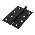 Butt Hinge Loose Pin BLACK - 100 x 71 | Plain Bag of 2