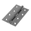 Narrow Butt Hinge U/C SELF COL - 100 x 58 | Plain Bag of 2
