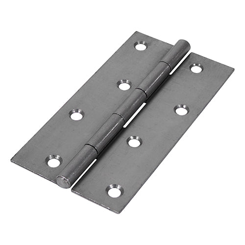 Narrow Butt Hinge U/C SELF COL - 127 x 65 | Plain Bag of 2