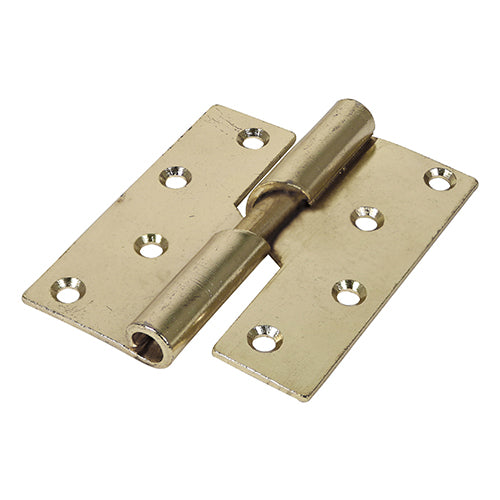 Rising Butt Hinge LEFT EB - 100 x 86 | Plain Bag of 2