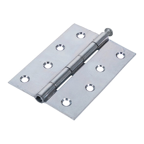 Butt Hinge Loose Pin ZINC - 100 x 71 | Plain Bag of 2