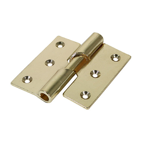 Rising Butt Hinge LEFT EB - 75 x 72 | Plain Bag of 2