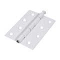Butt Hinge Loose Pin WHITE - 100 x 71 | Plain Bag of 2