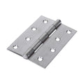 Butt Hinge Fixed Pin SC - 100 x 70 | Plain Bag of 2