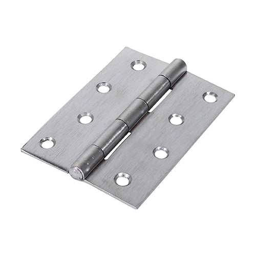 Butt Hinge Fixed Pin SC - 100 x 70 | Plain Bag of 2