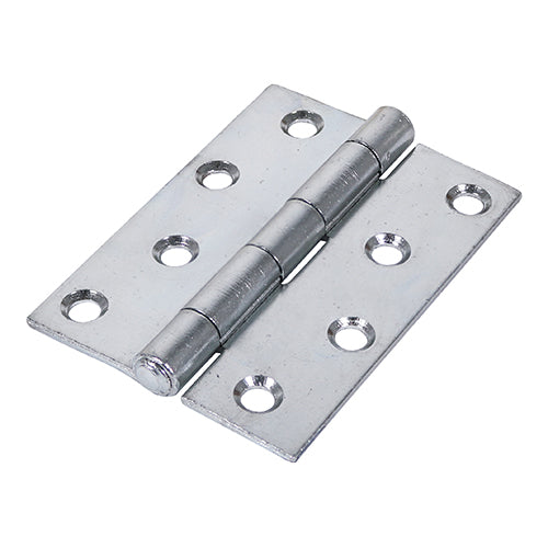 Strong Butt Hinge ZINC - 100 x 73 | Plain Bag of 2