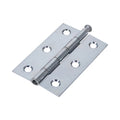 Butt Hinge Loose Pin ZINC - 75 x 50 | TIMpac of 2