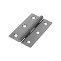 Narrow Butt Hinge U/C SELF COL - 75 x 48 | Plain Bag of 2