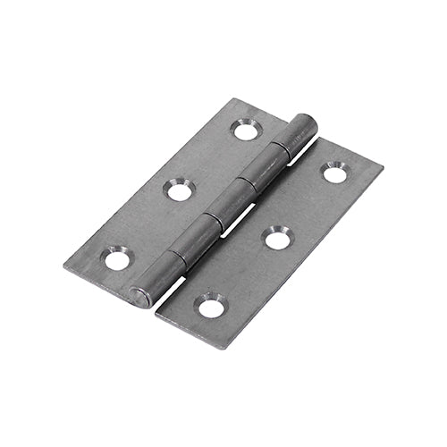 Narrow Butt Hinge U/C SELF COL - 75 x 48 | Plain Bag of 2