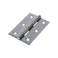 Butt Hinge Fixed Pin SC - 75 x 50 | Plain Bag of 2