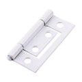Flush Hinge WHITE - 50 x 38.5 | TIMpac of 2