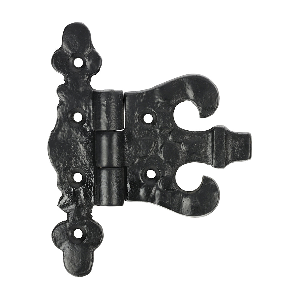 Unequal Hinge Ant BLK - 85mm | Bag of 2