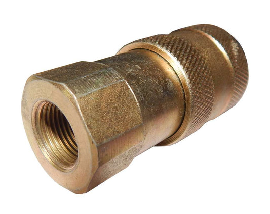 Hydraulic Flat Face Coupling 3/8 Fem 3/8 Thread