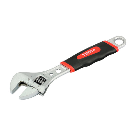 Timco Adjustable Wrench - Size mm 200 - Size inch 8 - Jaw Opening mm 28