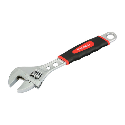 Timco Adjustable Wrench - Size mm 300 - Size inch 12 - Jaw Opening mm 38