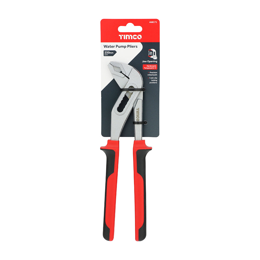 Water Pump Pliers - 10" | Backing Card