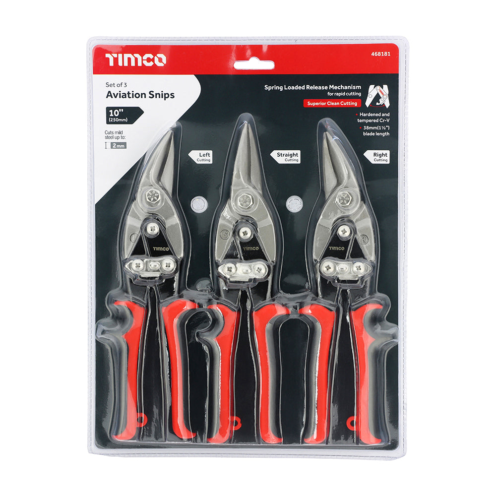 Timco Aviation Snips Set - Size mm 250