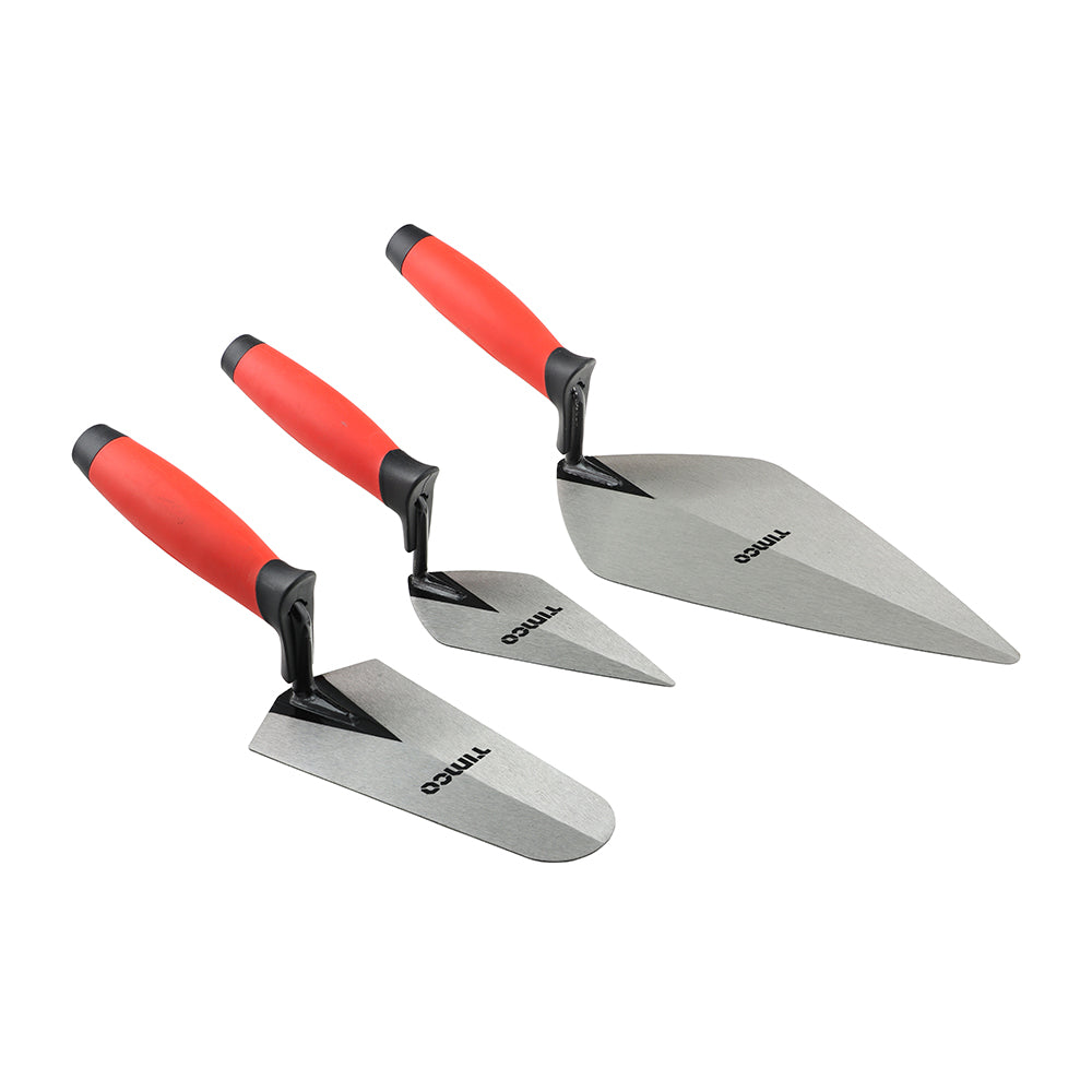 Brick Trowel Set - Size mm Assorted - Size inch Assorted - Blade Gauge mm Assorted