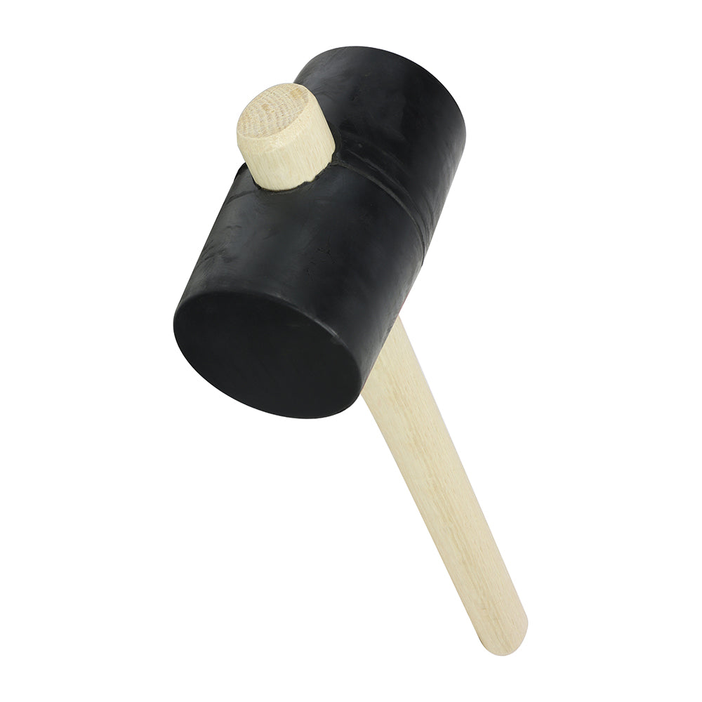 Rubber Mallet - Black - Head Weight oz 32 - Head Weight kg 0.9 - Head Weight lb 2