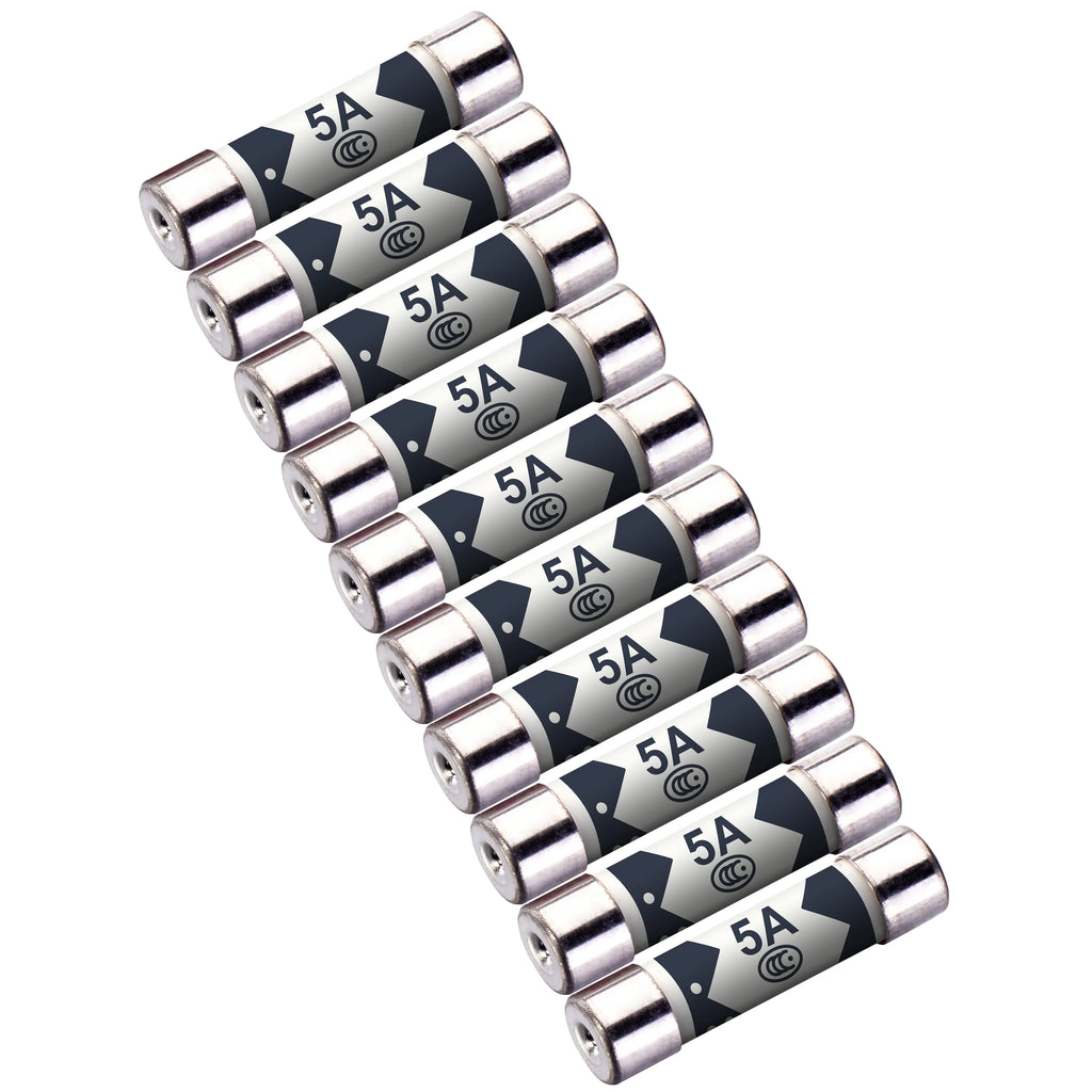 5 Amp Fuses - 10 Pack Masterplug