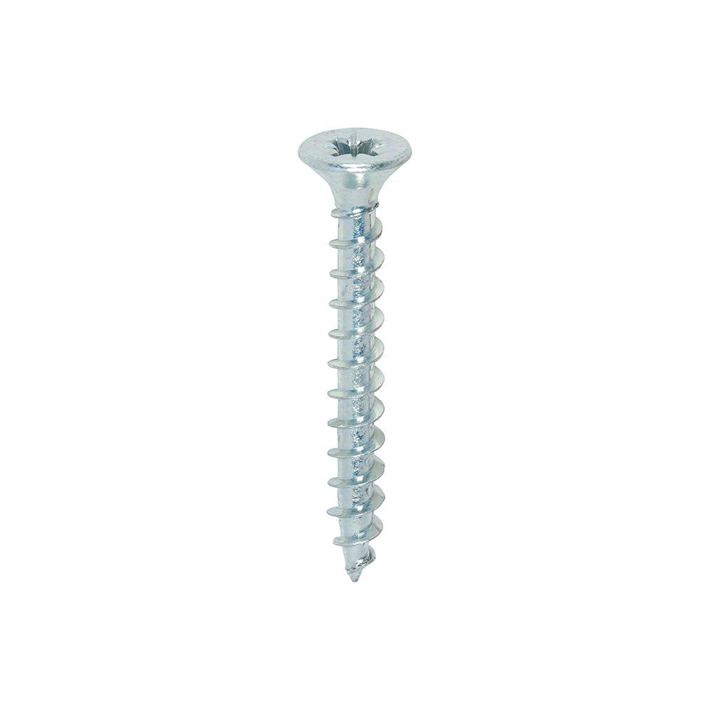 Solo Woodscrew PZ2 CSK Zinc - 5.0 x 40 | Box of 200