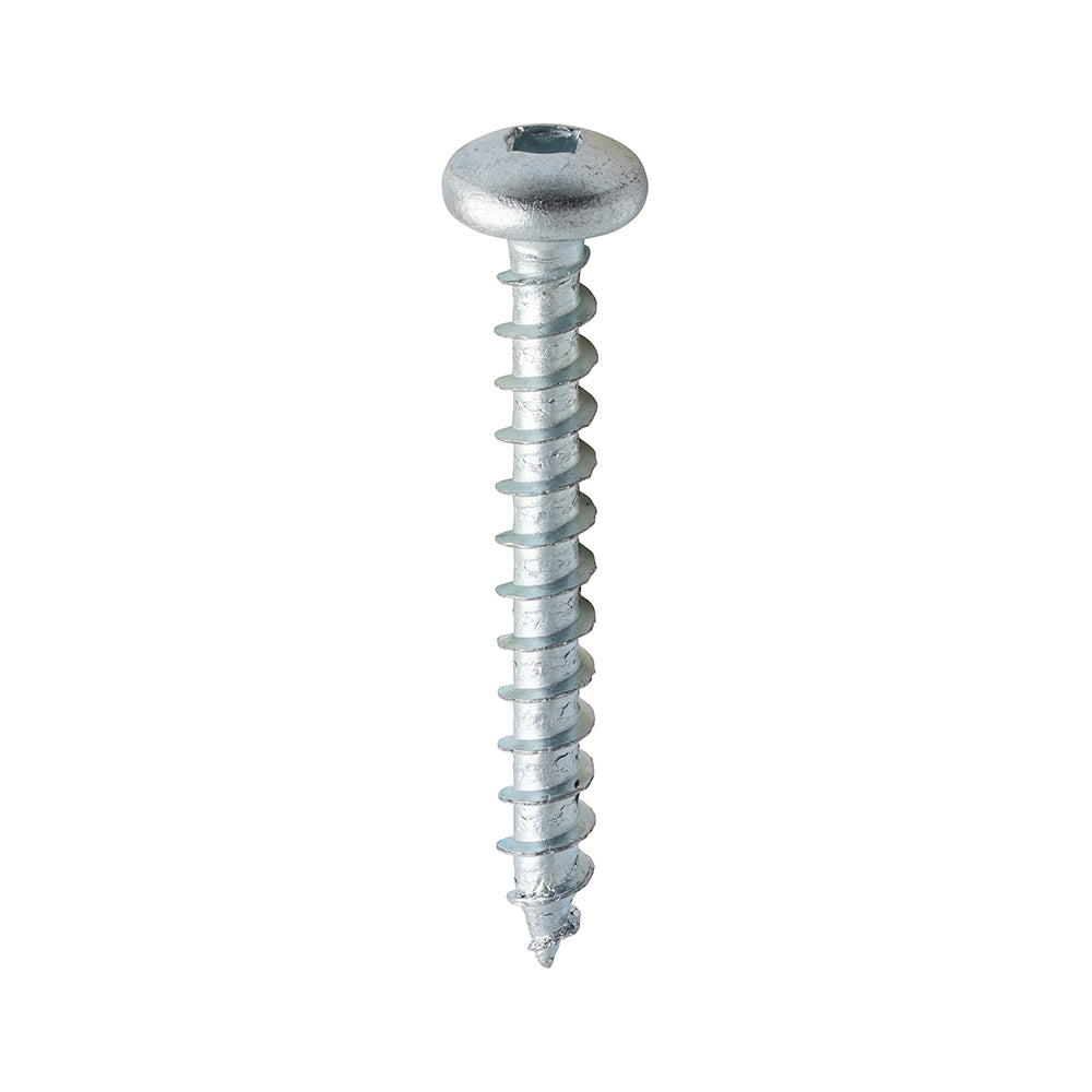 Solo Woodscrew SQ2 PAN Zinc - 5.0 x 40 | Box of 200