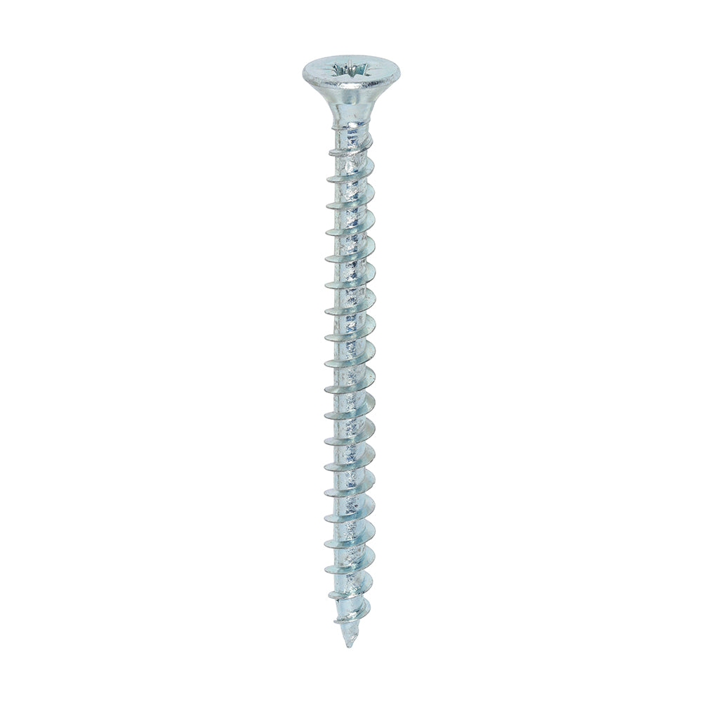 Solo Woodscrew PZ2 CSK Zinc - 5.0 x 60 | Box of 200