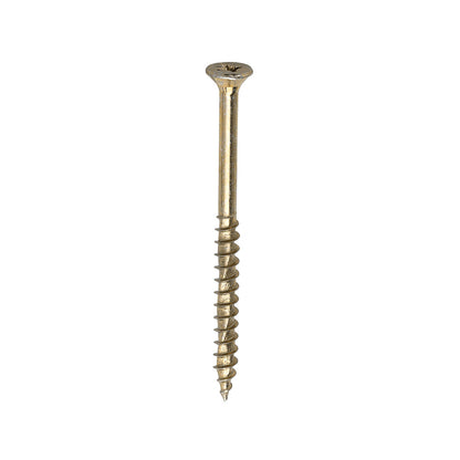 Timco Velocity Premium Multi-Use Screws - PZ - Double Countersunk - Yellow - Box