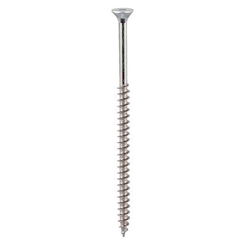 Solo Woodscrew SQ2 CSK Zinc - 5.0 x 80 | Box of 200