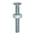 Machine Screw & Nut CSK - BZP - M5 x 10 | TIMpac of 40