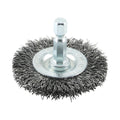 Timco Drill Wheel Brush - Crimped Steel Wire | 50mm Timco