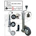 Gwaza Jockey Wheel 60mm N.W.L 400kg